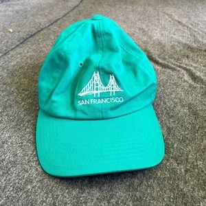 3/$15 🌸 Teal San Francisco baseball hat